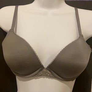 Grey 32C bra